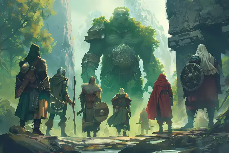 Un groupe d'aventuriers