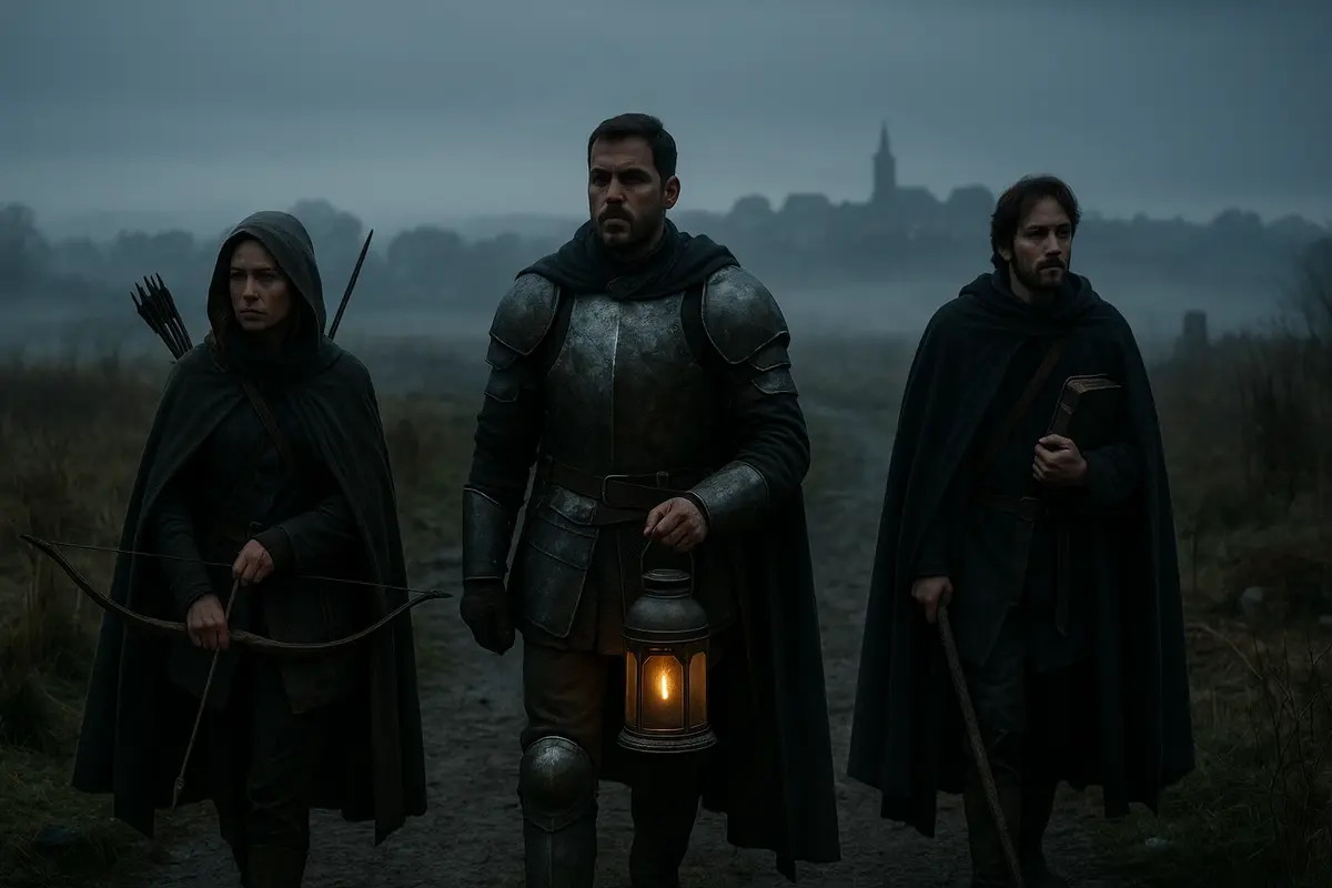 trois aventuries sur le chemin de l'aventure